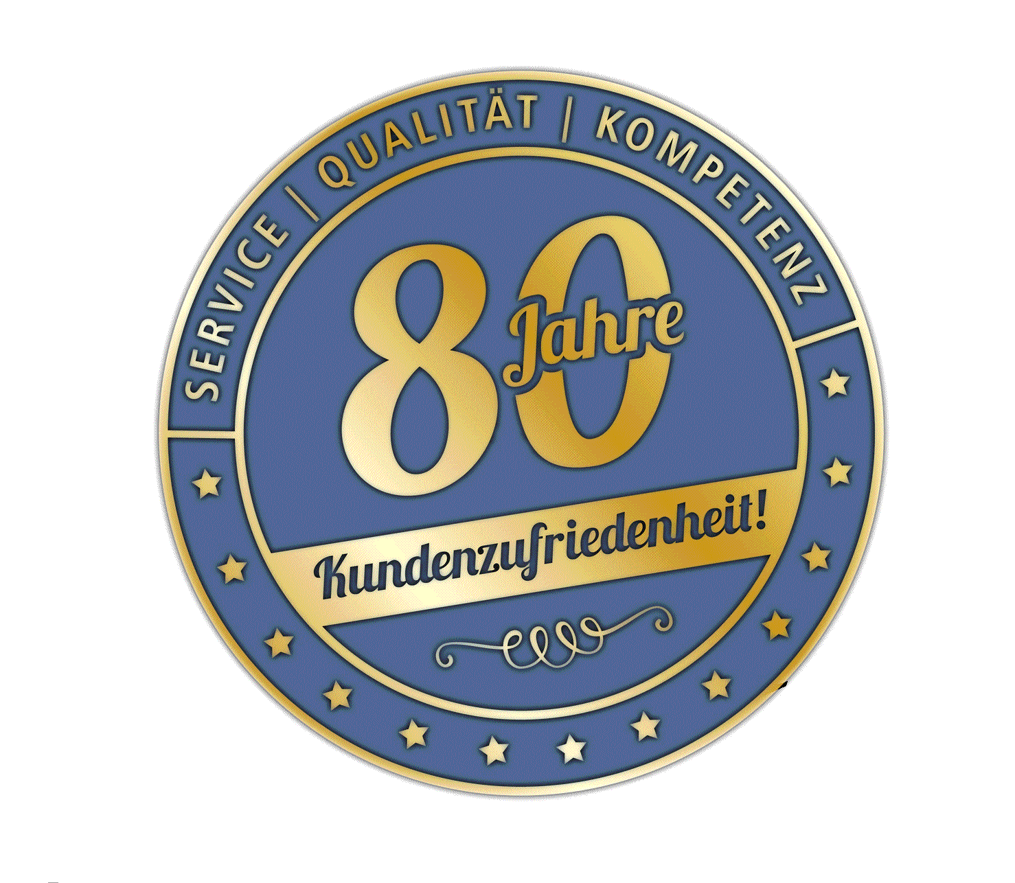 Versicherung Bad Münstereifel- Vertrauenssiegel steht für 80 Jahre Vertrauen und Kundenzufriedenheit